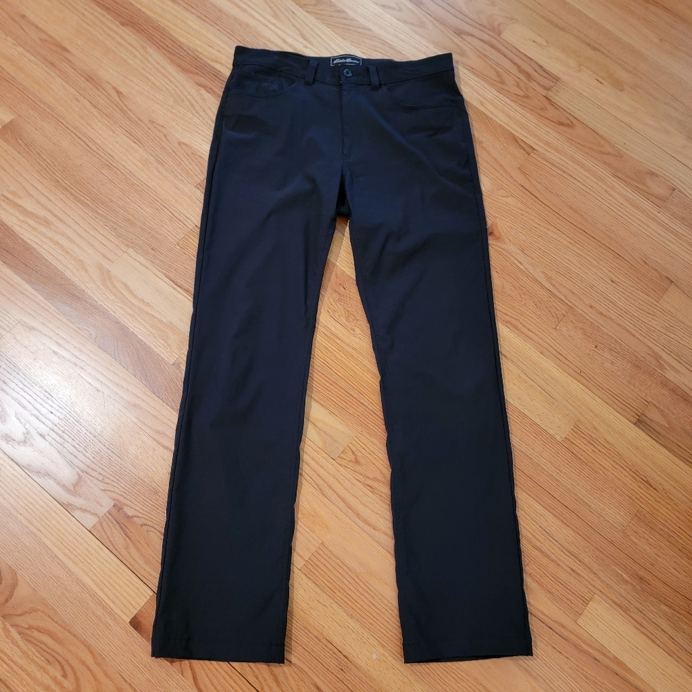 Eddie Bauer Men's Black Travex Pants 34/34‎